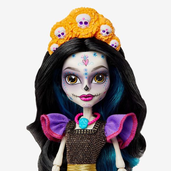 Monster High Día de los Muertos Skelita Calaveras Collector Doll | NIB | - Picture 3 of 4